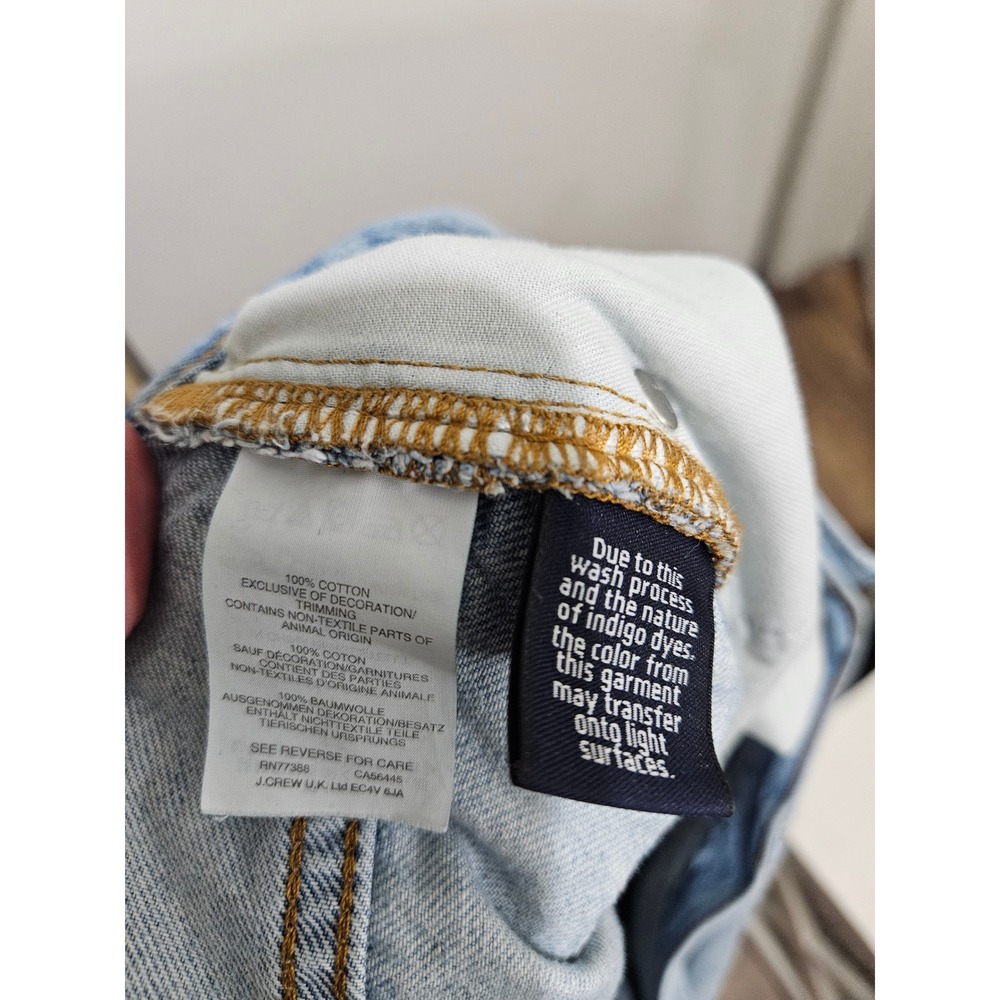 Madewell The Perfect Summer Jean 33 Light Wash High Rise Straight Leg Jeans - Picture 8 of 9